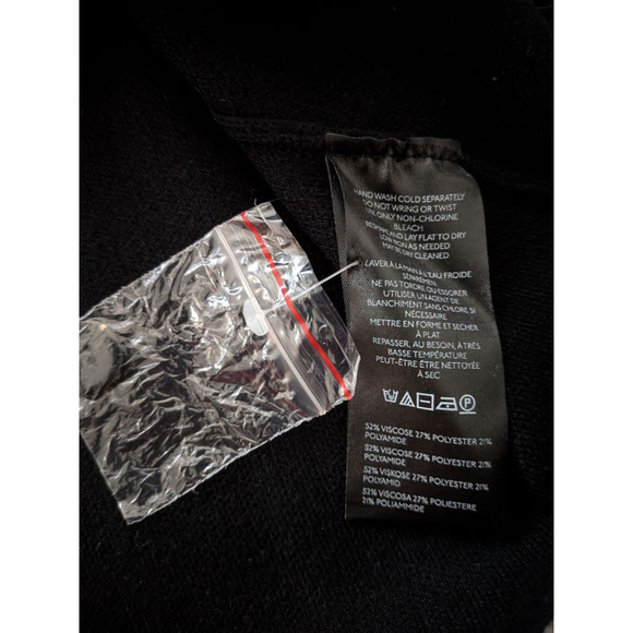 Women's Maeve by Anthropologie Black Vest L - Picture 8 of 8